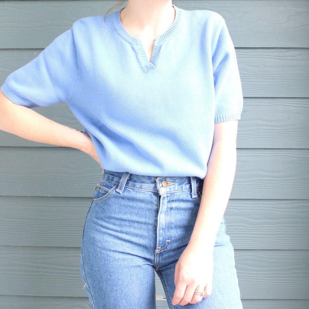 Vintage Charter Club Knit Blouse